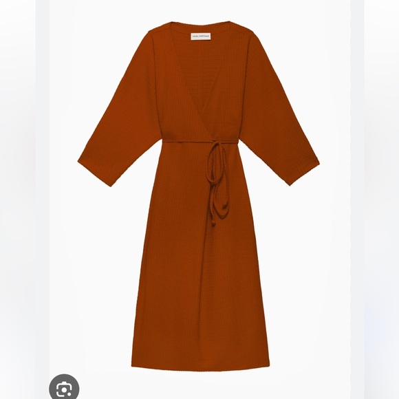 NWT Mara Hoffman Tiffany Dress in Rust Sz S - Picture 3 of 7
